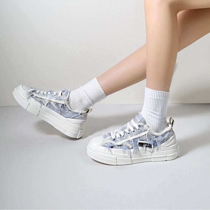 [В том же стиле знаменитостей] Холщовые туфли с лебединым сердцем и перьями, бархатные повседневные туфли в стиле ретро, ​​самые подходящие для сочетания, туфли Beggar Half Drag