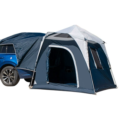 Source Manufacturer Wholesale Cross-Border Outdoor Leisure Car Tail Tent Self-Driving Tour Car Automatic Quick-Open Camping Tent (Avtomobil dam çadırları) - blue-3-4
