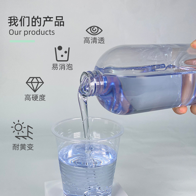 ポニー手作り diy3:1 クリスタル接着剤高透明高硬度エポキシ樹脂 ab 接着剤黄変耐性工芸品ジュエリー|undefined