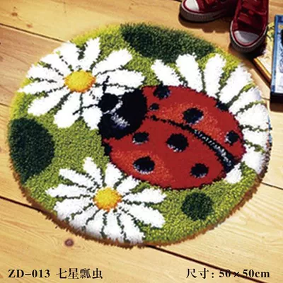 Avtomobil döşəmə paspasları — Cushion Chair Cushion Car Seat Cushion - zd013-floating-insect-38cm-white-net-cross