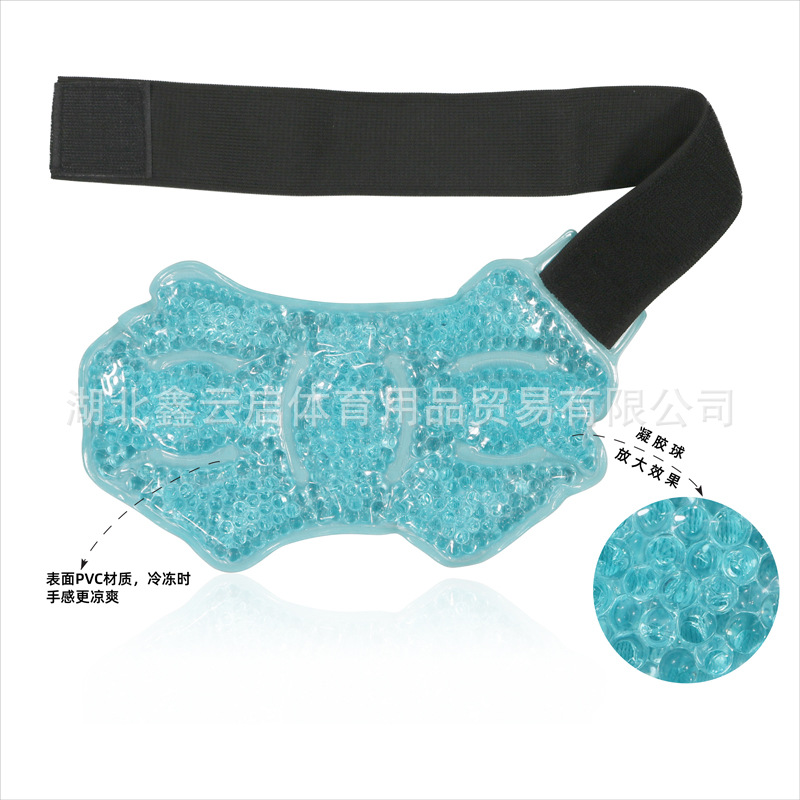 Deportes al aire libre de la Aptitud Ciclismo running cooling compresa fría hielo compresa caliente bolsa de compresión deportes gel frío tobillo protección atado bolsa