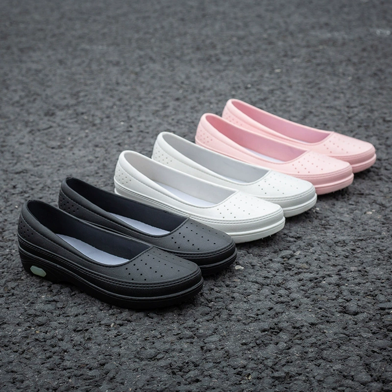 Акустовая женская водяная обувь нескользящая дождевая сапоги водонепроницаемая дождевая обувь модная корейская версия низкоуровневой внешней одежды резиновая обувь экспортируется через границу