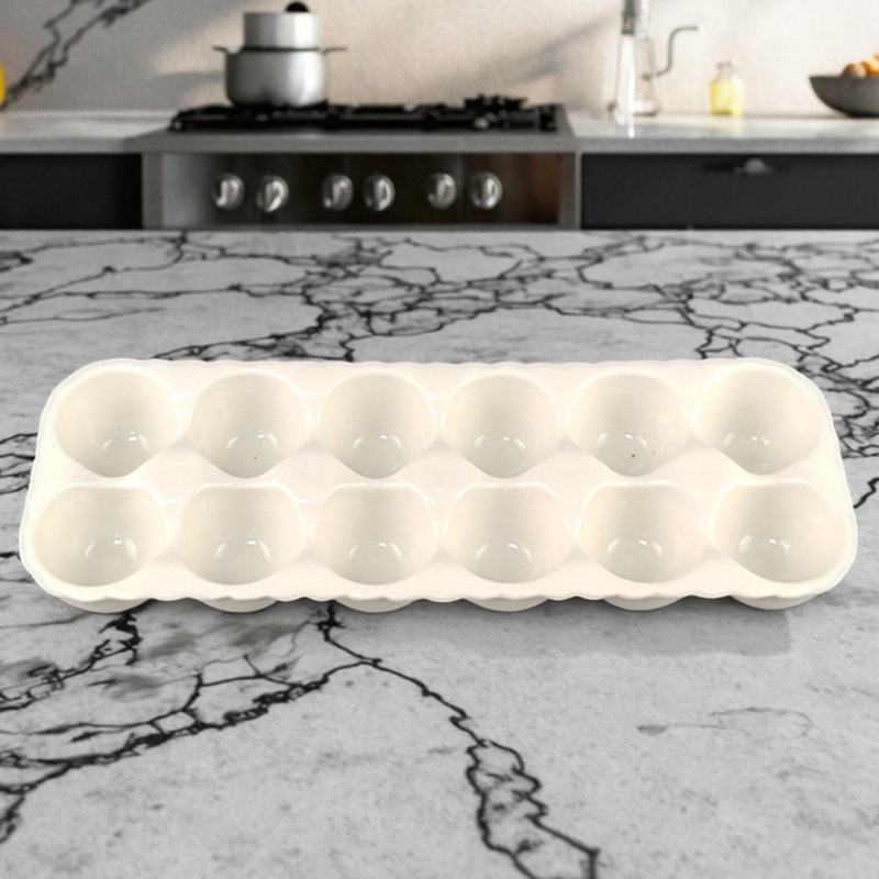 Caja de almacenamiento anti-colisión de huevos de cerámica de pascua transfronteriza de alto valor para regalos de pascua