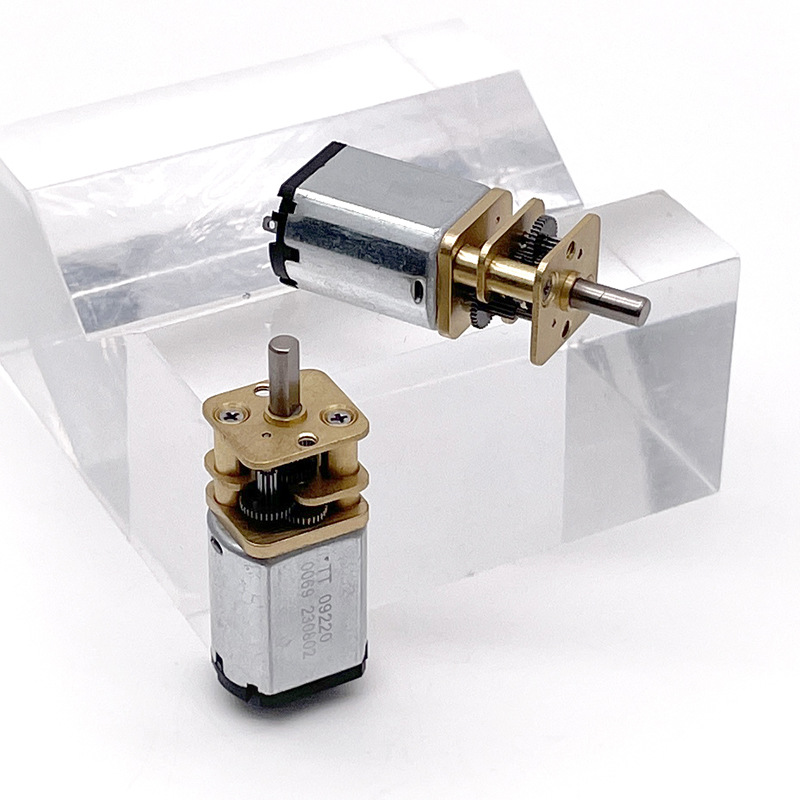 12V直流减速齿轮微型小马达 低噪音高扭矩 长寿命 6V微型减速电机