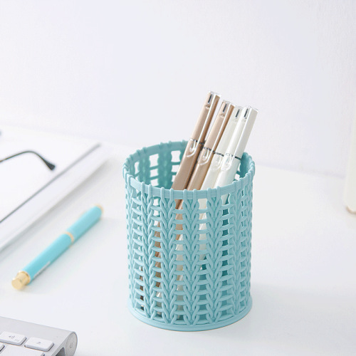 Creative Fashion Korean Version Fresh Multi-functional Storage Pen Holder Desk Organizer Office Stationery Supplies Student Gadget