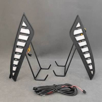 Suitable for 24-25 Models of Byd Yuan up Special Daytime Running Lights Byd Atto 2 Modified Led Daytime Running Lights (Gündüz işıqları) - modified-led-three-color-streamer-daytime-running-lights-price-per-pair