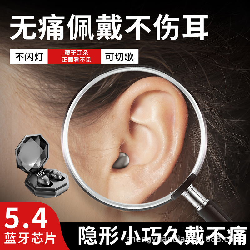 国内人気のSK45ヘッドフォンプライベートモデルクリエイティブBluetooth 5.4超薄型オンイヤー屋外ポータブル睡眠ヘッドフォン快適|undefined