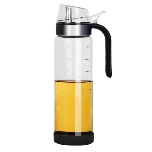 High Borosilicate Glass Oil Bottle Exclusive for Cross-Border Supply, Large Capacity Household Condiment Bottle, Kitchen Soy Sauce Vinegar Jar, Squeeze Oil Bottle