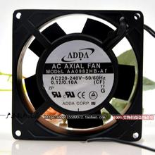 全新ADDA 90*90*38mm AA0982HB-AT 220V/240V 9CM 机柜 散热风扇