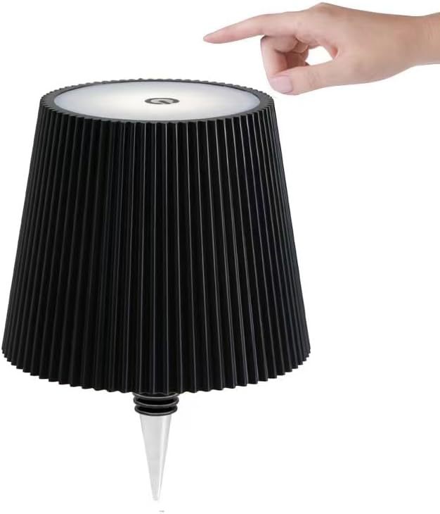 Lámpara de botella de vino enchufable transfronteriza Lámpara de vino RGB Restaurante Bar Atmósfera de carga táctil incorporada Lámpara de mesa de pie alto