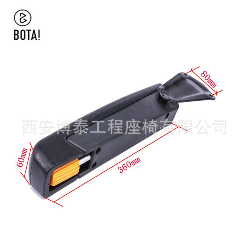 Todo tipo de camión modificado yisiling gran placa de pie reposabrazos asiento de negocios con apoyabrazos accesorios de asiento de vehículo de ingeniería