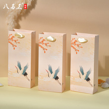 现货纸制中国风礼品袋复古风饰品梳子发簪车挂件书签包装手提袋