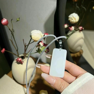 The end of Hotan jade is white jade