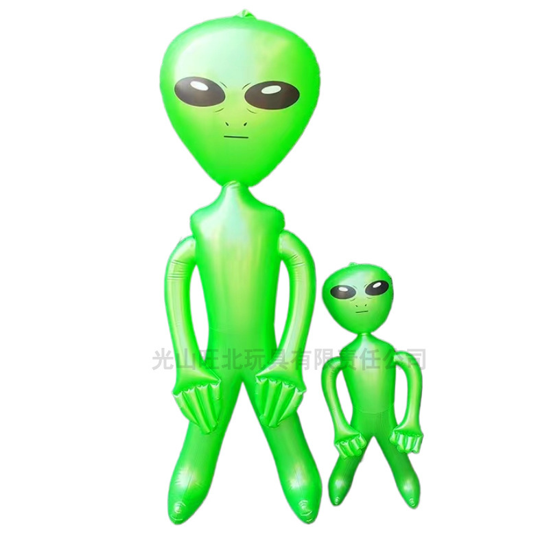 スポット供給PVCインフレータブル宇宙人玩具インフレータブル人形ハロウィーンパーティーインタラクティブバー人形装飾|undefined