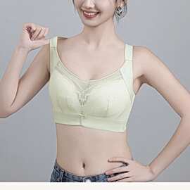 婷婷3740#细腻网纱蕾丝纸片杯文胸薄C杯集中聚拢侧收无钢圈尾货内