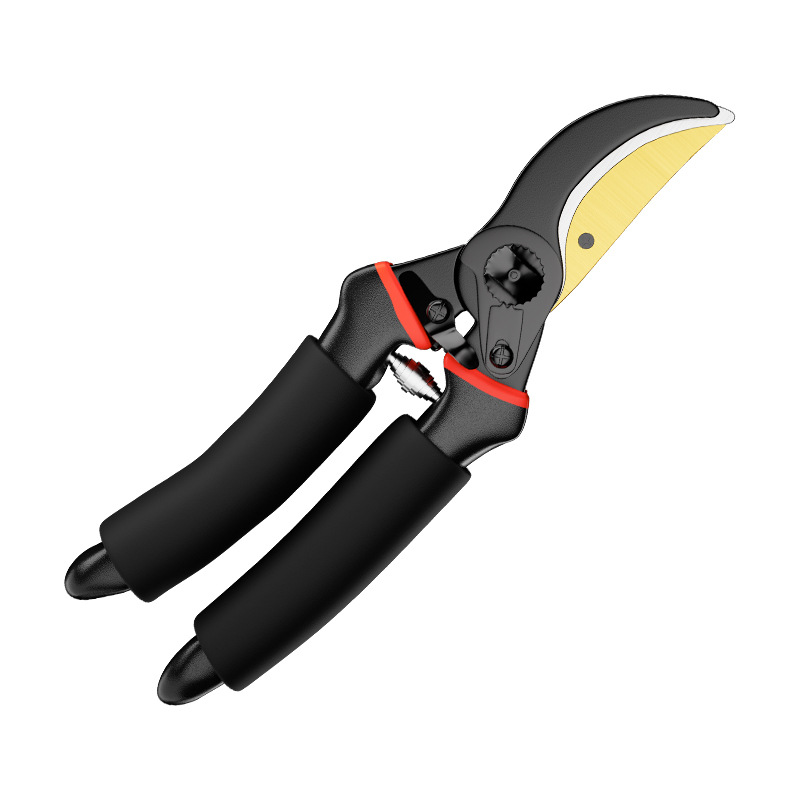 Una pieza de corte por lotes de árboles frutales, ramas gruesas y bocas grandes, tijeras de podar, tijeras de podar de jardín de jardinería de acero sk5 de estilo japonés que ahorran mano de obra