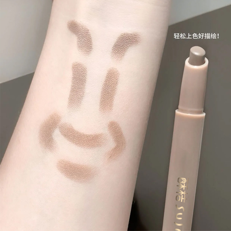 Dual-Ended Contouring Pen for Sculpting and Shading, Creating Natural Three-Dimensional Facial Features and Highlighting