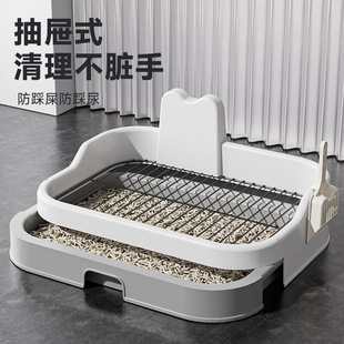 Medium-Sized Dog Toilet for Puppies, Pet Litter Box for Large Dogs, Prevents Small Dogs from Stepping on It