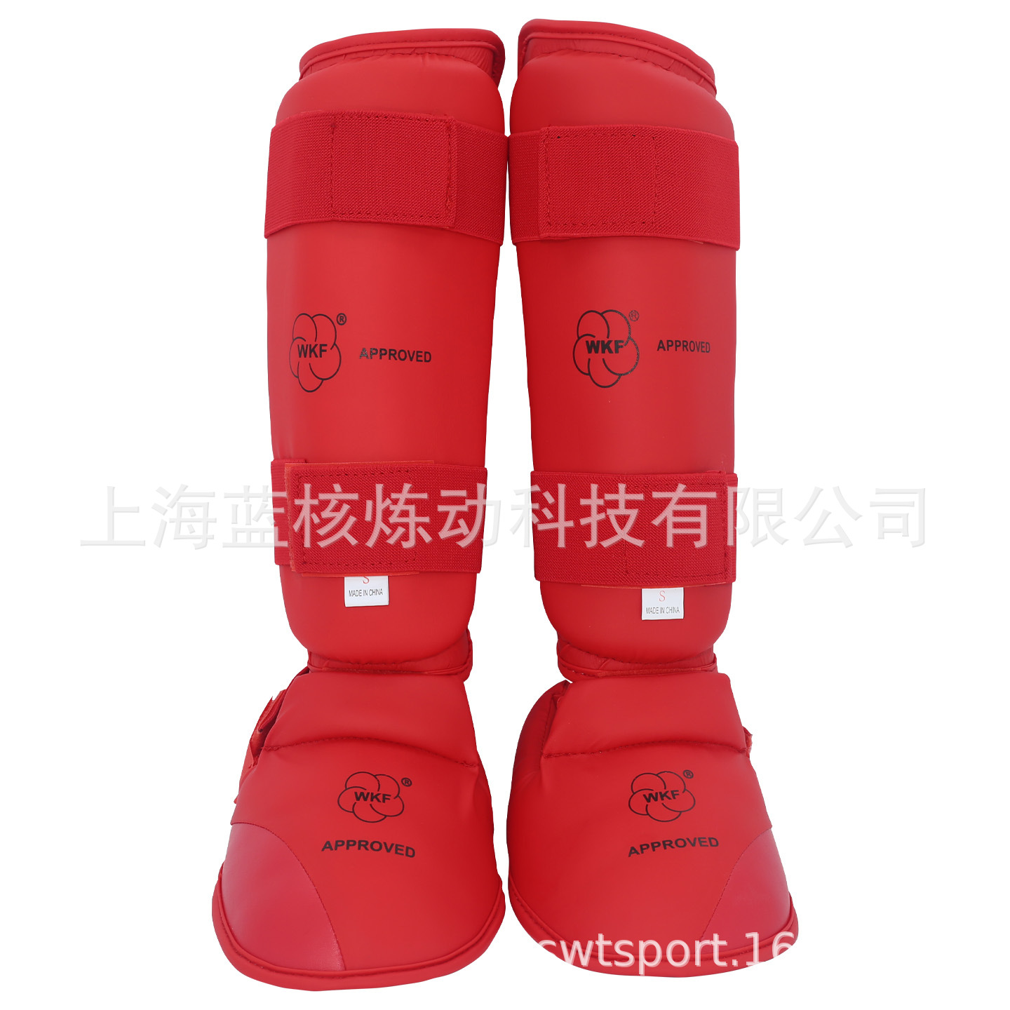 Yinsheng Karate Competition Leg Guards Wkf Certified Leg and Shin Guards, Hollow Association Brand, Specifically for Youth