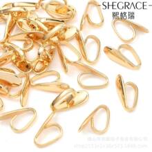 SHEGRACE������18K��𻷱�ͭ���ӿ�DIY��Ʒ���������ӿ����ӿ�