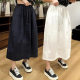 2025 New Summer Style Loose Casual Fluffy Bud Skirt High Waist Slimming Look A-Line Skirt for Women Elegant