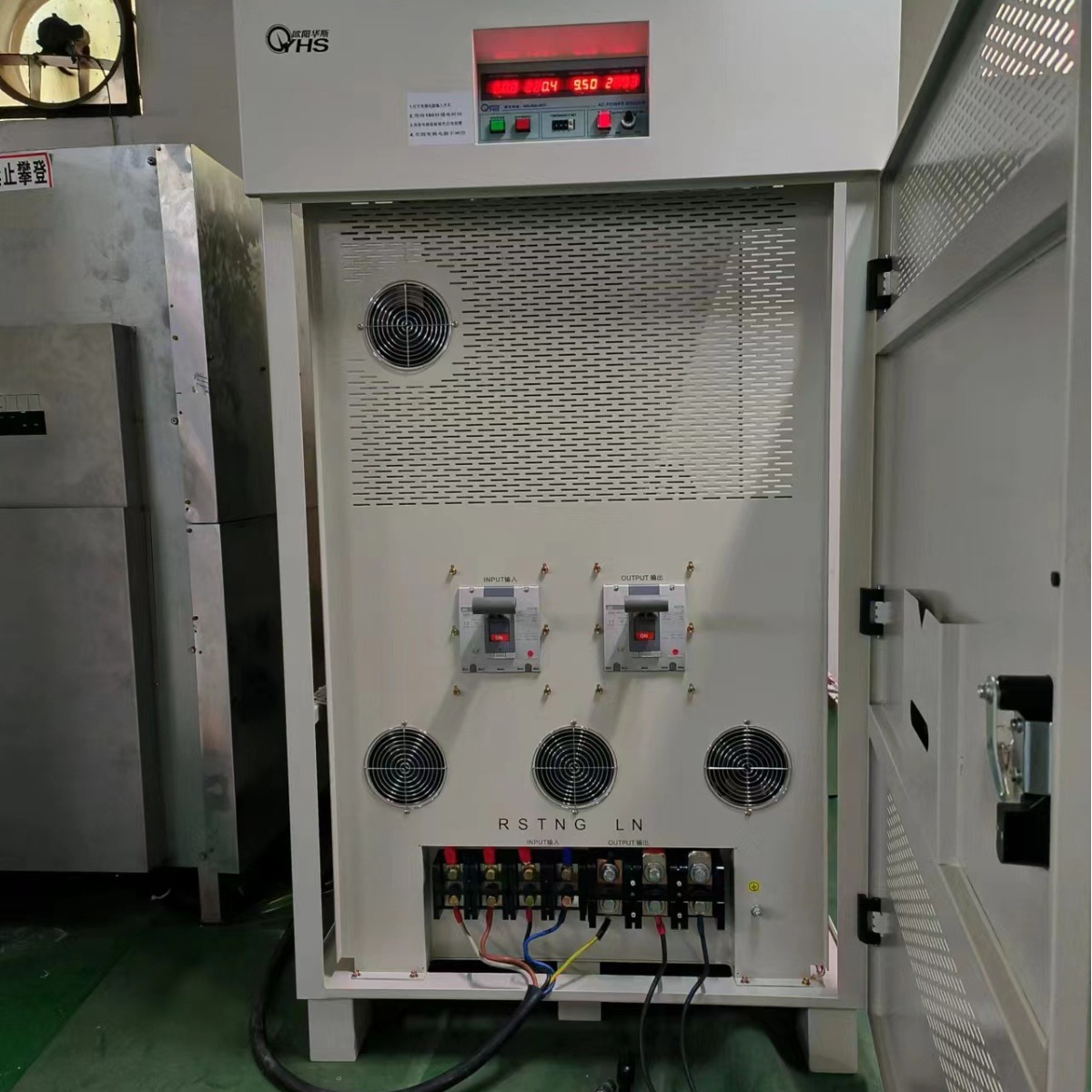 150KVA��Ƶ��Դ�����120V 60HZ��Ƶ��Դ�����Կ��ض�·��