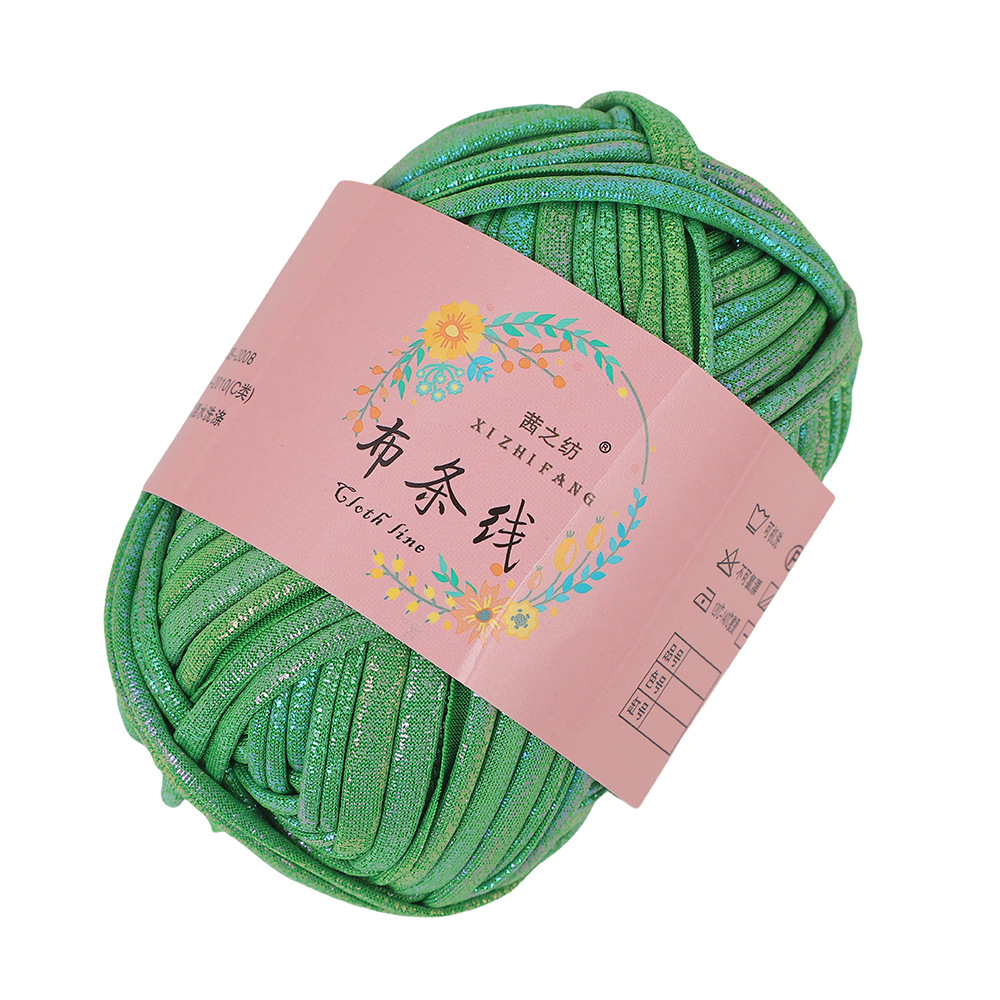 Línea textil Qian Zhi hilo de color mágico tejido a mano hilo de fantasía de color bricolaje en stock fábrica al por mayor