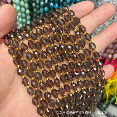 Zərgərlik ara hissələri — accessories, wholesale - obsidian-8x6mm-approximately-18-beads-per-strand-short-style