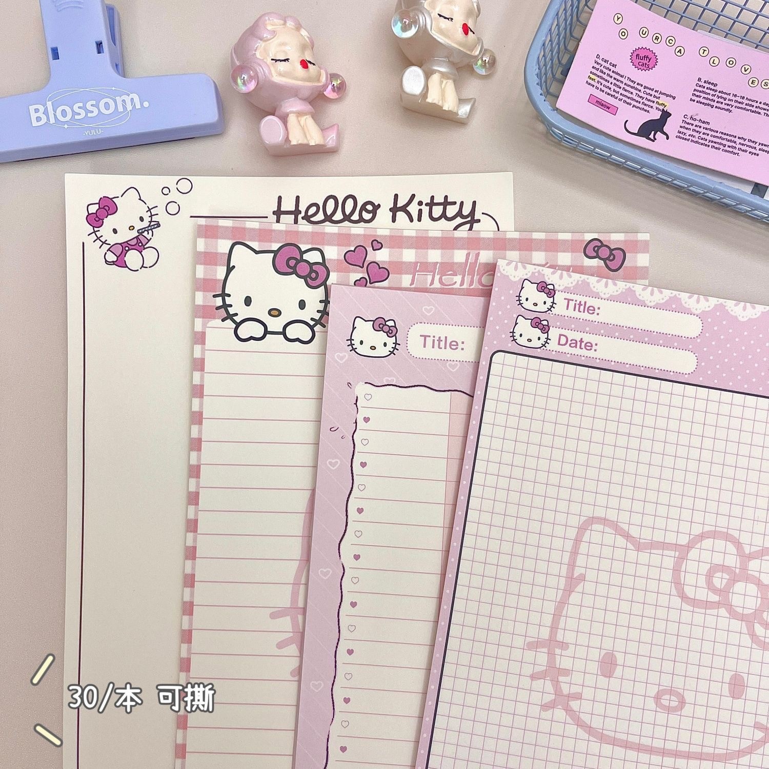 Hello Kitty, notebook for elementary school students