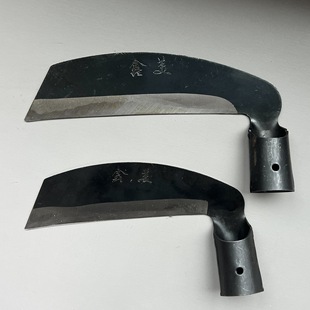 Agricultural Sickle, Grass Cutting Knife, Soviet-Style Cutting Knife, High Manganese Steel Forged Firewood and Tree Cutting Knife, Wholesale from the Source Manufacturer