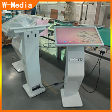 21.5寸卧式K型触摸一体机 可配问答签名自助查询白色现货厂家直销