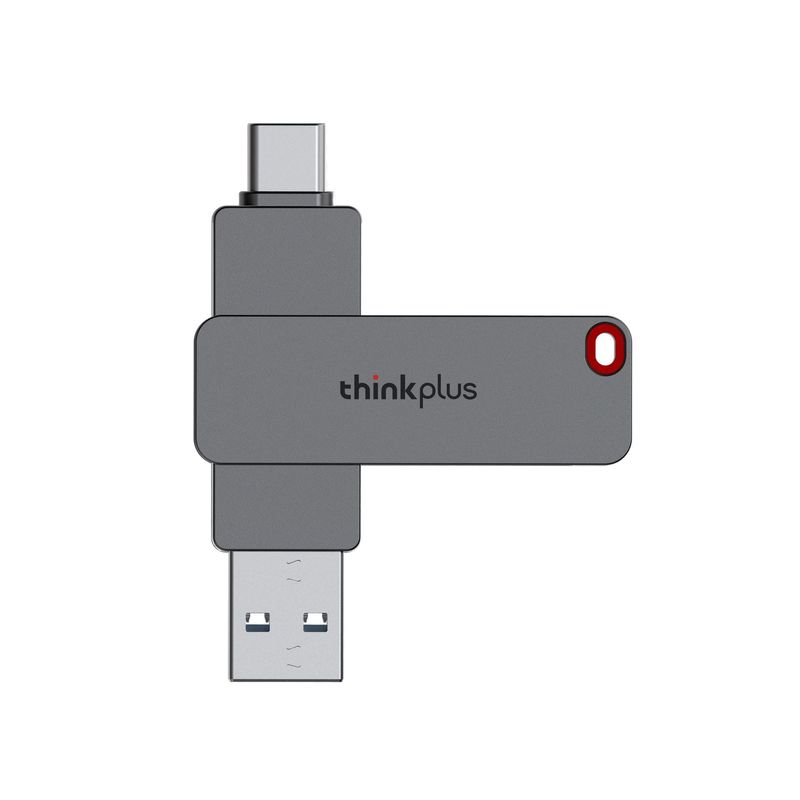Lenovo Thinkplus usbメモリTPCU301 typecデュアルインターフェース携帯電話優盤印刷ロゴ彫刻適用|undefined