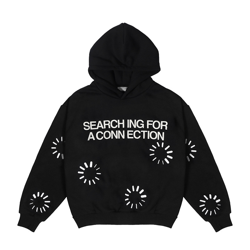 Men's Clothing Autumn And Winter Heavy 480g Loaded Plush Oversize Hooded Sweatshirt_voghion.com