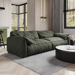 Italian Baxter original replica Casablanca elephant ear down fabric sofa set lazy sofa