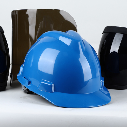 FRP safety helmet construction site thickened anti-punch helmet construction national standard safety helmet sun hat manufacturer printed