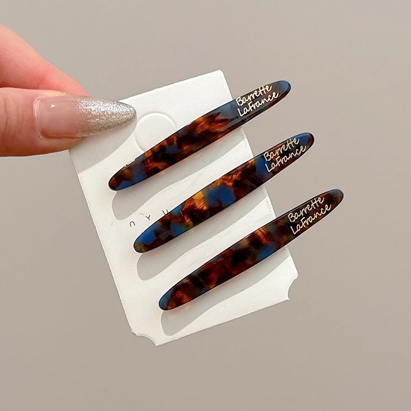 Coreano acido vinagre clip de cabello para mujeres un clip lateral 2025 nuevo estilo de alto nivel detrás de la sensación de cabeza de clip de cabello frisa