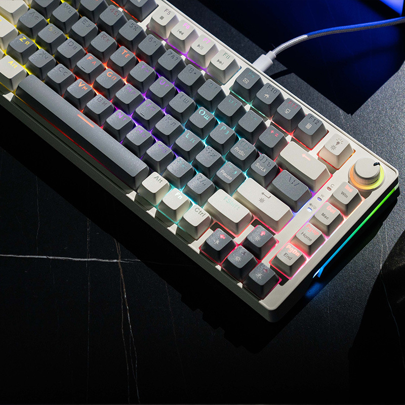 Zifriendロシア語AG84カスタム機械キーボードホットプラグガスキットゲーム電気競争ロシアキーボード|undefined