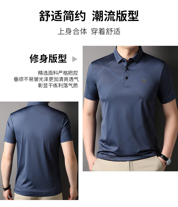 C6165 1260K ÁO THUN NAM YUPTYLO NGẮN TAY KẺ CARO MÙA HÈ TRUNG NIÊN KẺ CARO KÍN CỔ THỜI TRANG NAM G04 SẢN PHẨM MỚI