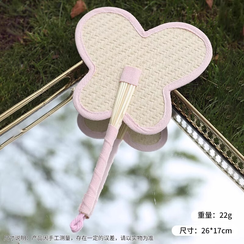 老式手織り夏扇子、蚊よけバナナ扇子、高齢者用ひまわり扇子、子供用夏用手作り扇子|undefined