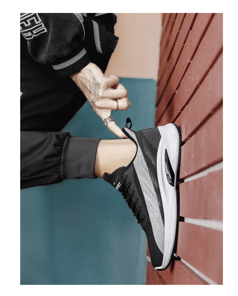 Man Casual Shoes Running Fabric Synthetic Breathable Arch Support Easy To Clean Footgear_voghion.com