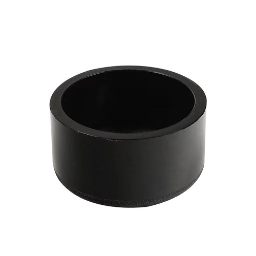PE Splice Cap, PE Plug, Water Supply Pipe Welding Plug, Electric Fusion Pipe Fitting Flange, Large Specification, Black, Brand New Material