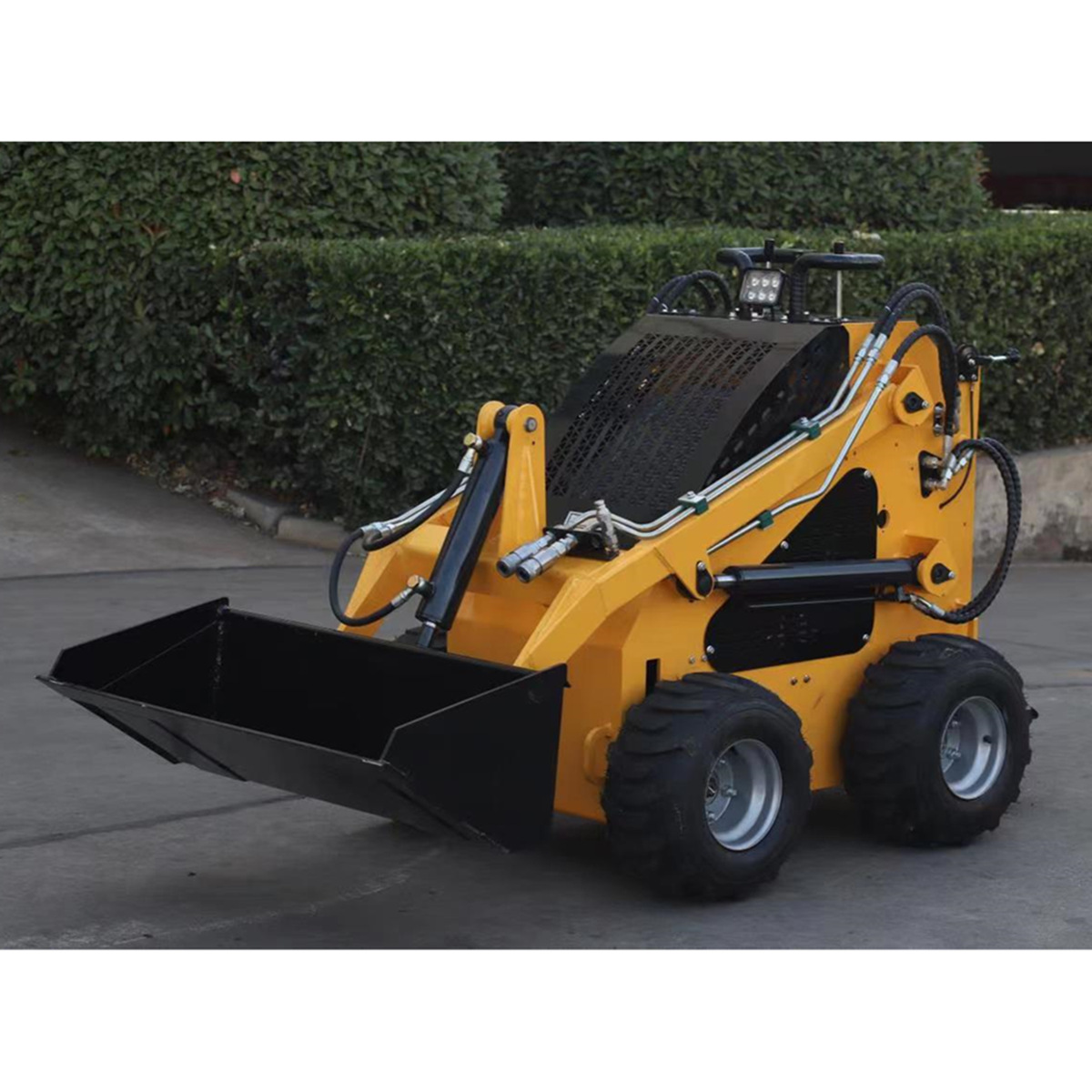 厂家货源垃圾转运装载车 铲斗破碎叉车滑移装载车小型建筑工程车