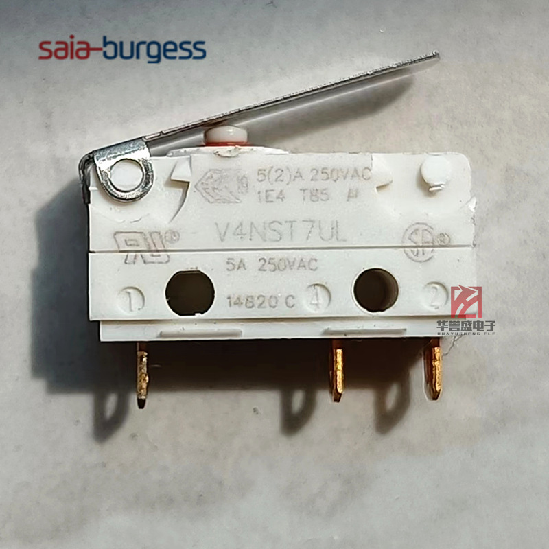 思博SAIA-BURGESS  V4NST7Y1UL 微动开关 后加杠杆