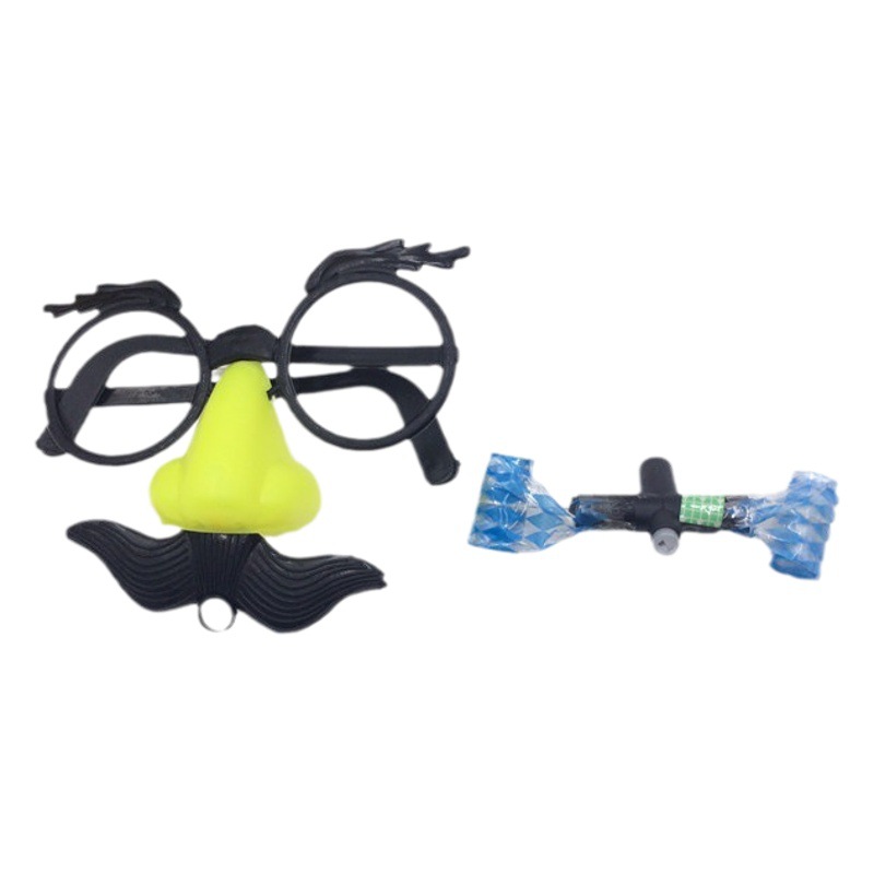 Gafas para niños soplando dragón soplando barba mirando barba soplando dragón fábrica directa truco divertido juguete al por mayor