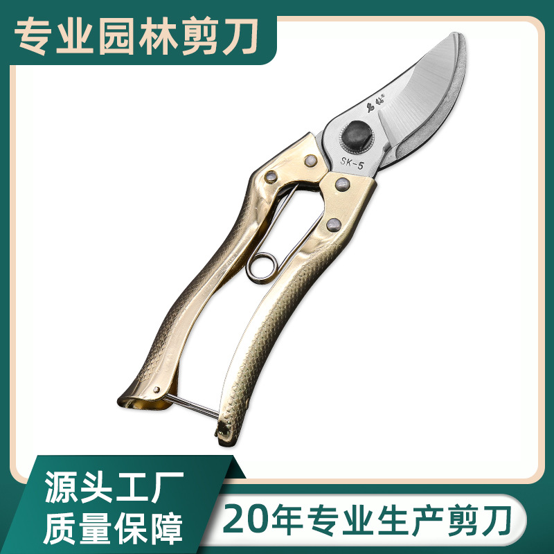 厂家批发园林剪鸟嘴剪果树枝剪花艺剪花树卉修枝剪粗枝剪