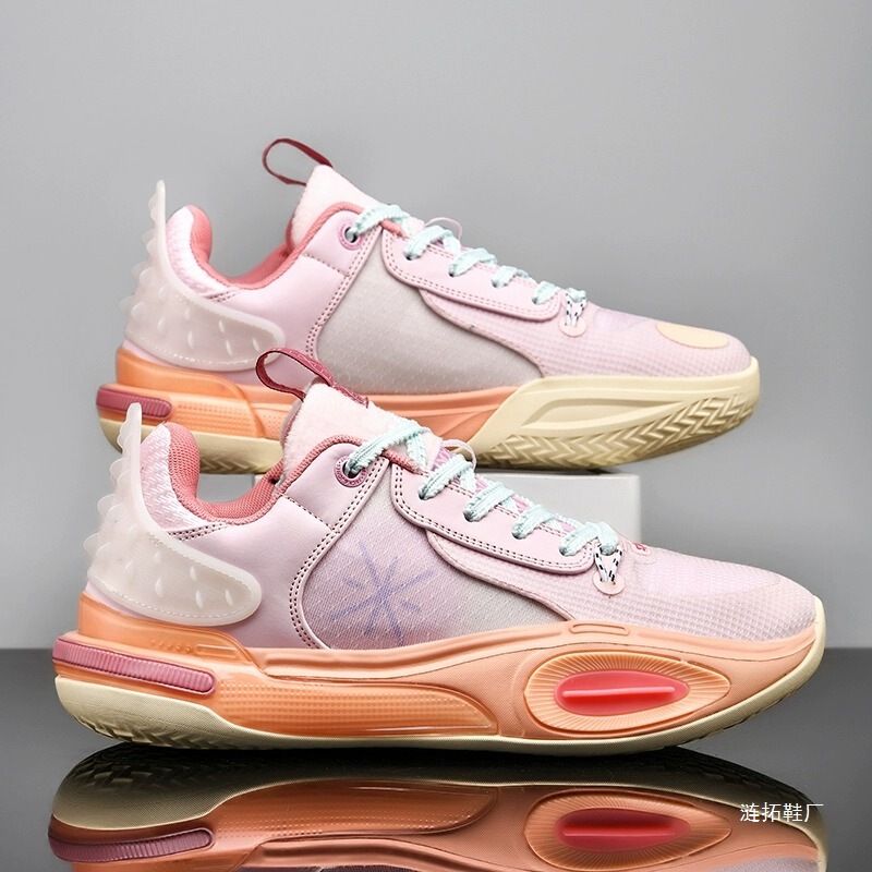 Wade City 11 High Resilience Basketball Shoes Men's New Wear-Resistant Anti-Slip Shock-Absorbing Professional Practical Kidsren's Sports Shoes