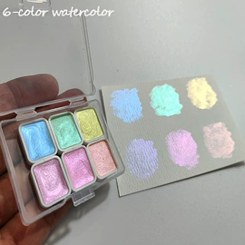 珠光粉;美术颜料;氧化铁红