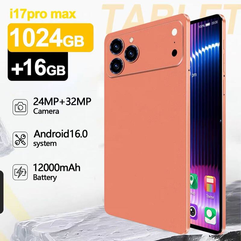 Cross-Border Pad 17 Promax Android Smart Tablet 16+512g Large Screen Eye Protection Tablet Manufacturer Ready Stock