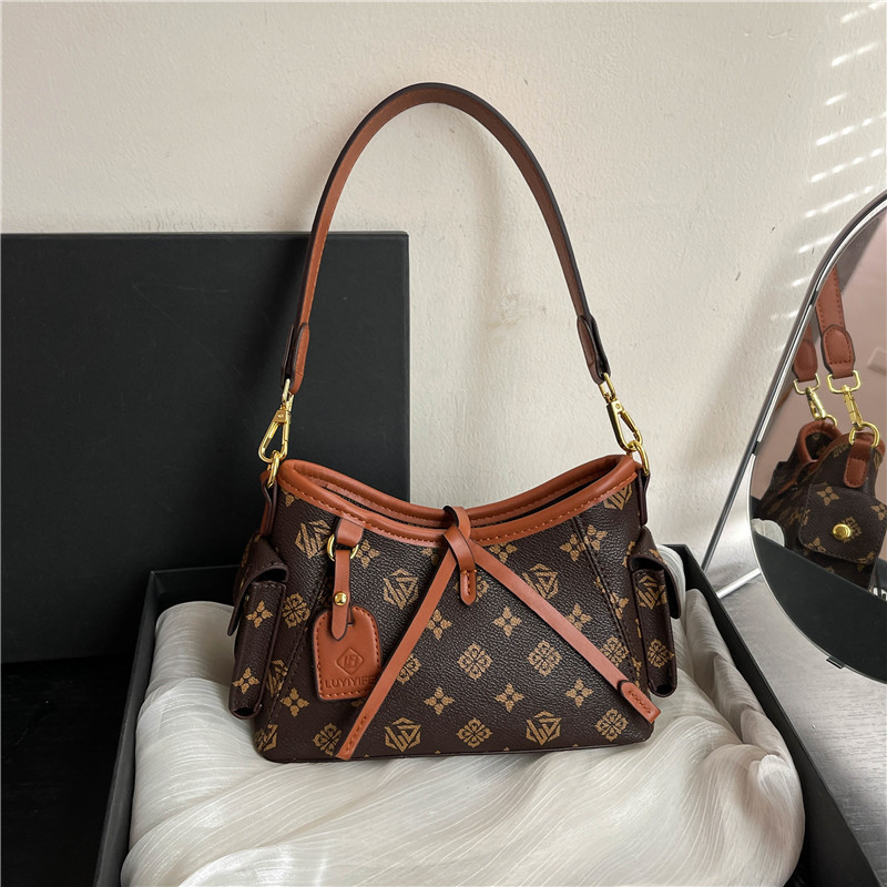 Borsa da donna vintage di alta gamma, modello 2025, versatile, comoda da portare a mano, a spalla o a tracolla, elegante e casual._voghion.com