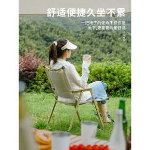 Kermit Outdoor Folding Chair Leisure Picnic Stool with Backrest Beach Lounge Chair Travel Camping Portable Fishing Chair